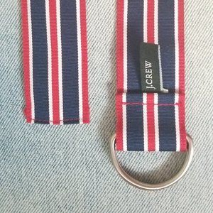 Red White Blue J. Crew Belt